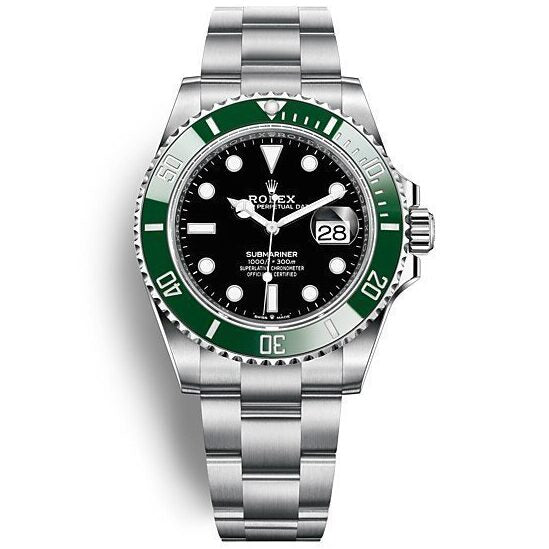 SUBMARINER DATE VERT/NOIR