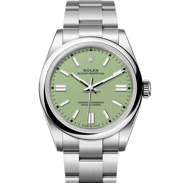 oyster perpetual pistachio