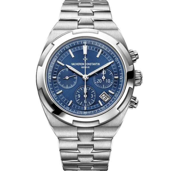 OVERSEAS CHRONOGRAPHE-GRIS/BLEU