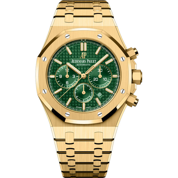 ROYAL OAK CHRONOGRAPHE-JAUNE/VERT